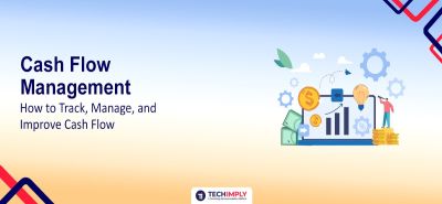 Cash flow management dashboard for business finances