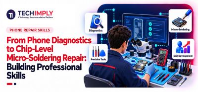 Phone Diagnostics to Chip-Level Micro-Soldering