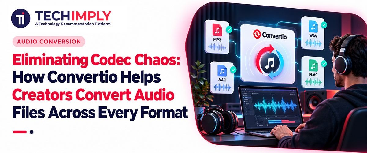 Eliminating Codec Chaos: How Convertio Helps Creators Convert Audio Files Across Every Format