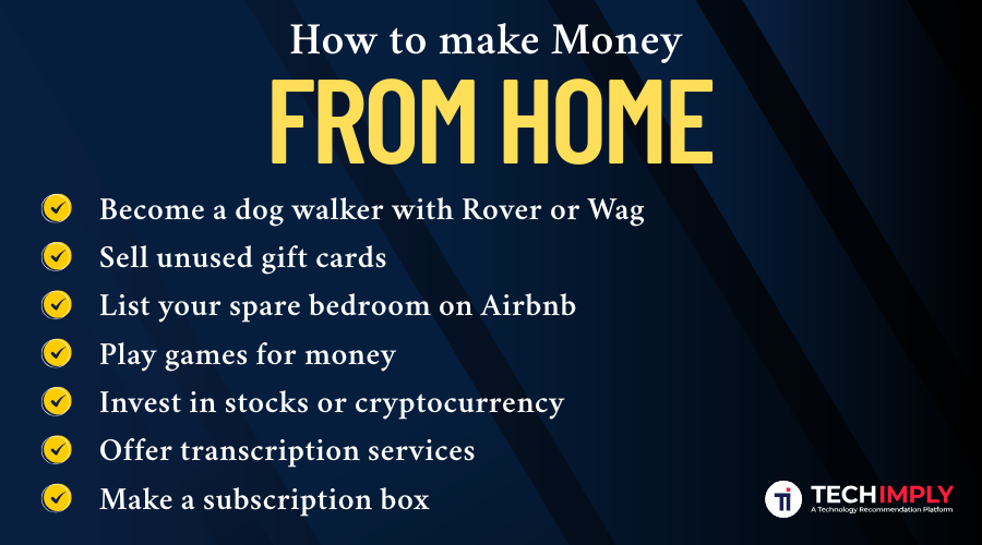 Make Money From Home make money from home