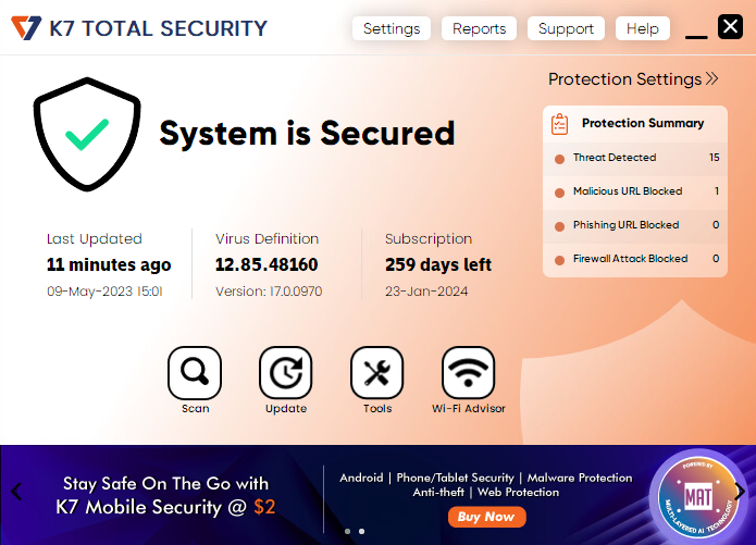 K7 Total Security