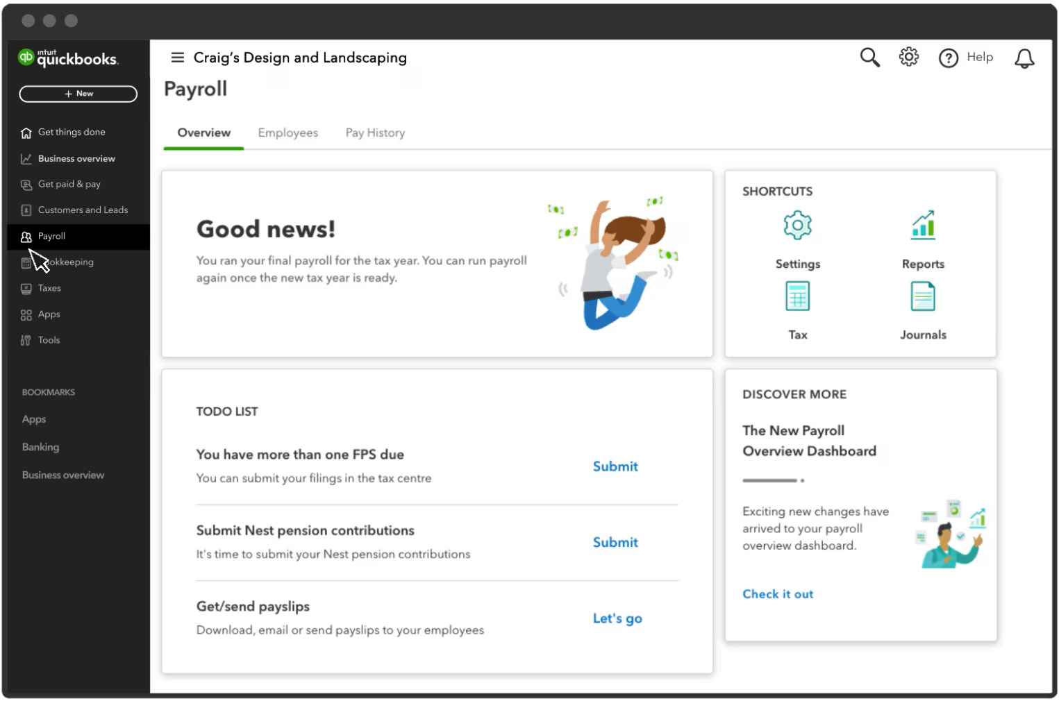 QuickBooks Payroll QuickBooks Payroll