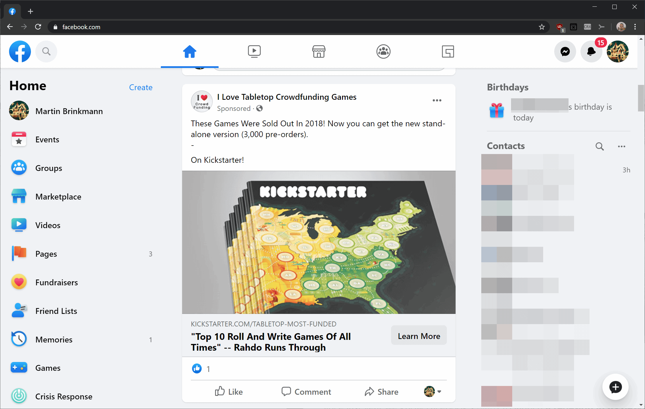 Facebook Facebook
