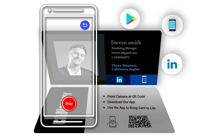 AUGMENTED REALITY BUSINESS CARD