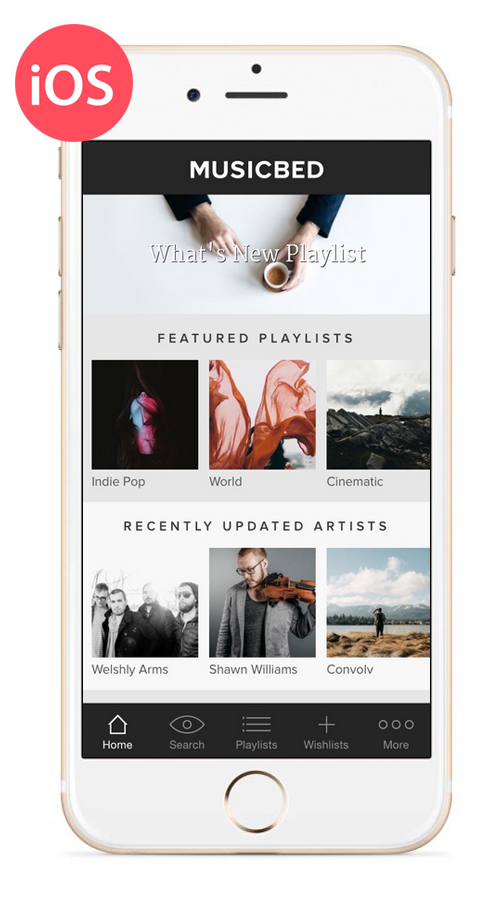 MUSIC BED - IOS APP