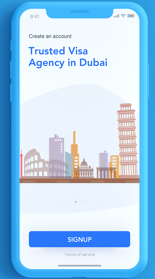 MOBILE APP FOR THE FORMULATION OF VISAS AND TOURS