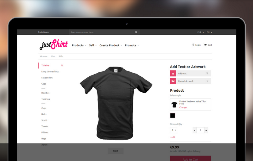 TAILORED PRODUCTS ECOMMERCE SOLUTION