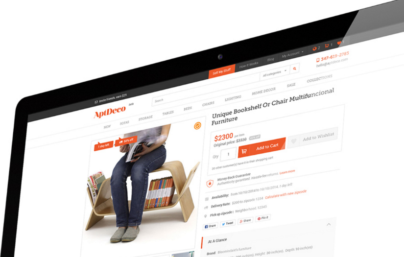 E-COMMERCE PREOWNED FURNITURE MARKETPLACE