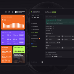 CoinTax - crypto tax reporting web application