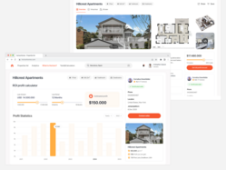 Horizon Homes - web platform for real estate investments