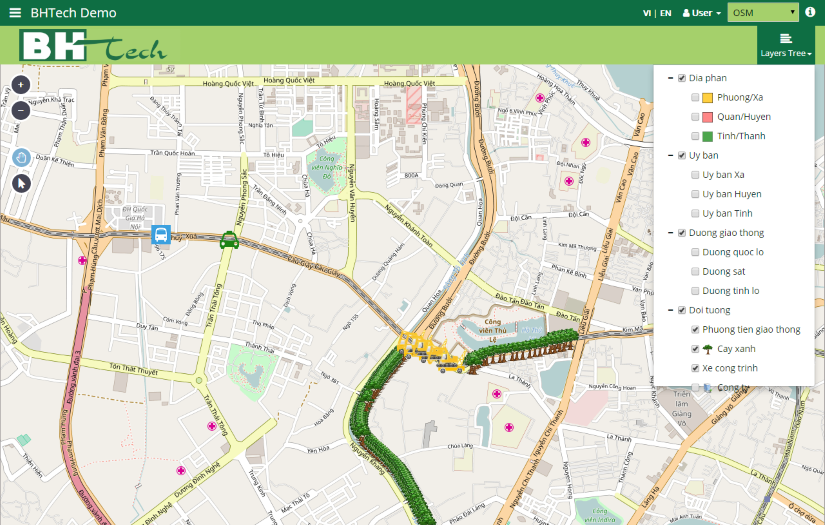 STREET TREES AND OFFICE LOCATIONS MANAGEMENT