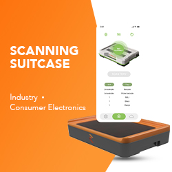 Scanning suitcase