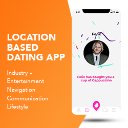 Location based dating app