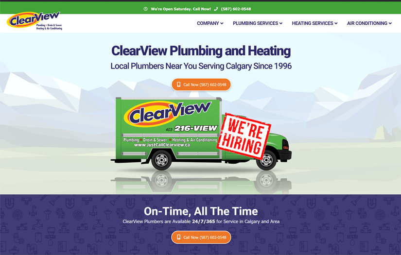 CLEARVIEW PLUMBING AND HEATING