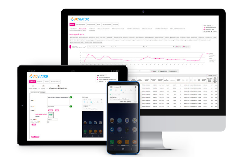 ADVIATOR MOBILE ADVERTISING PLATFORM