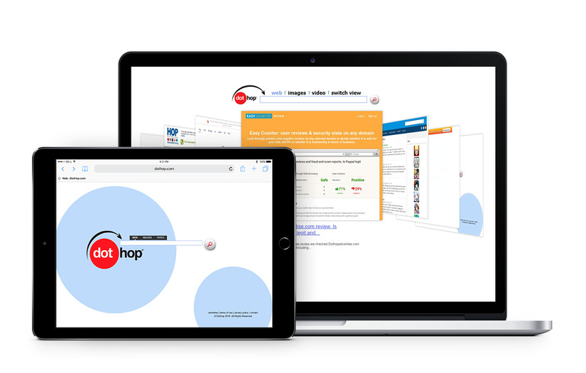 DOTHOP.COM SEARCH AND ADVERTISING PLATFORM