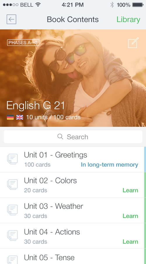 APPLICATION DEV FOR LANGUAGE E-LEARNING COMPANY