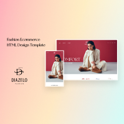 Diazelo : Fashion apparel website HTML Template