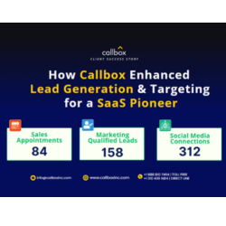 How Callbox Enhanced Lead Generation & Targeting for a SaaS Pioneer