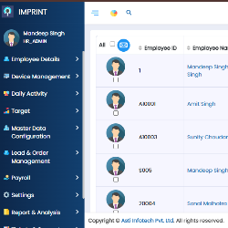 Imprint- Field Force Management Software