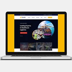 Website Development for Life Science Logistics Enterprise