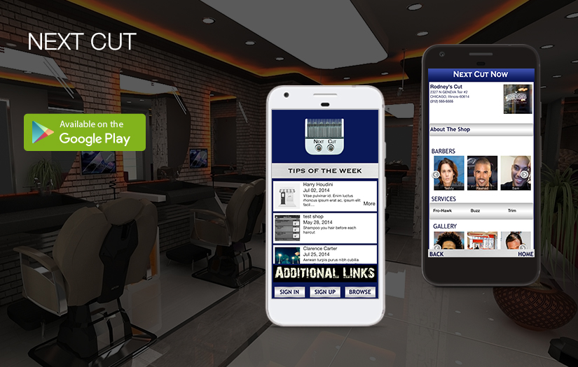 NEXT CUT: SALOON BOOKING APP