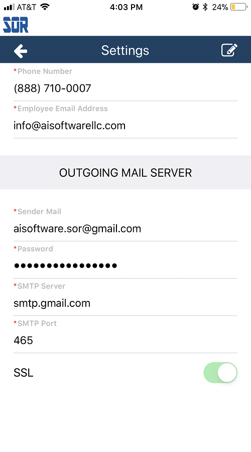 SAFETY OBSERVATION REPORT (SOR) APP FOR FORTUNE 500 CLIENT