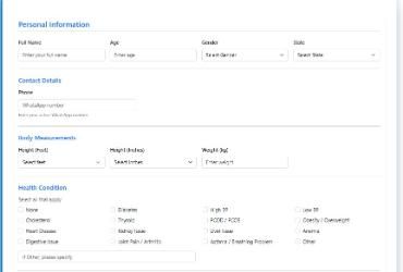 Advanced AI BMI Calculator