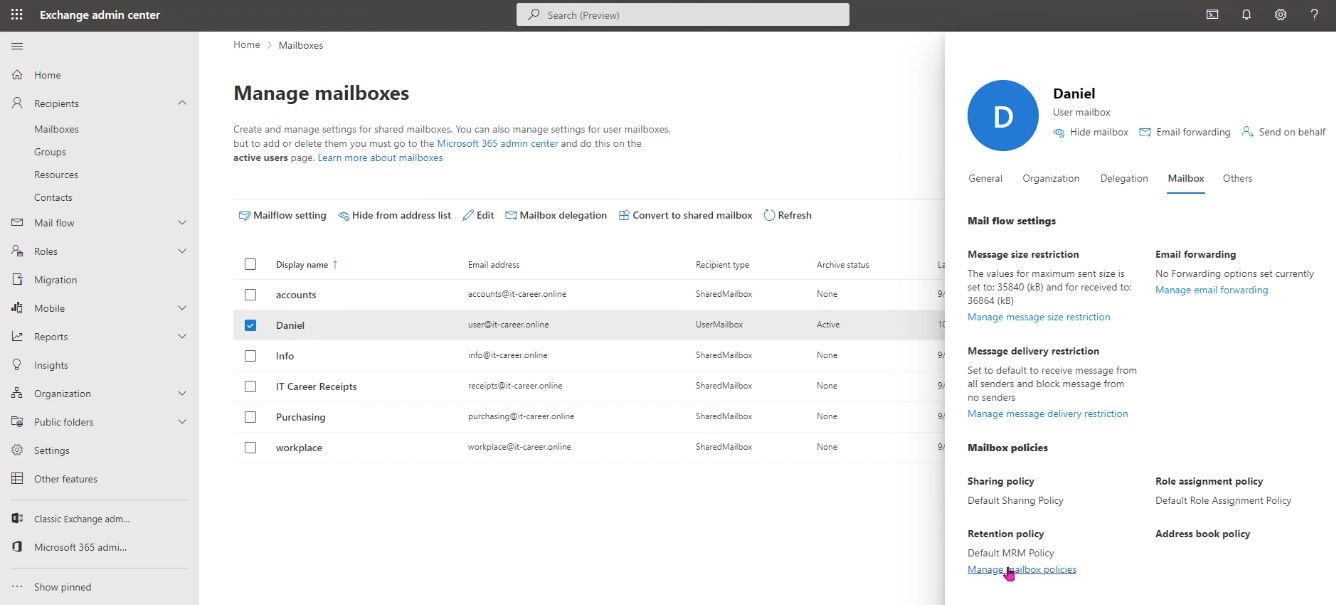 microsoft exchange online archiving reimagined
