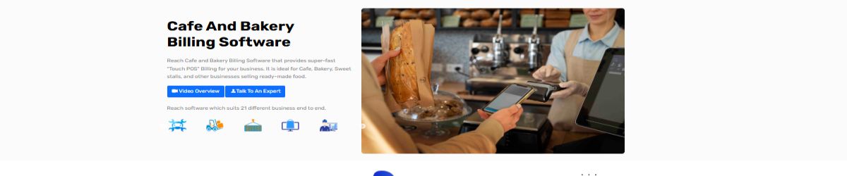 Reach Cafe and Bakery Billing Software