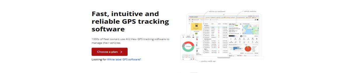 AVLView GPS tracking software