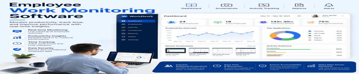 Employee work monitoring software