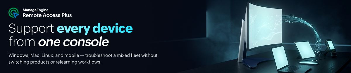 ManageEngine Remote Access Plus